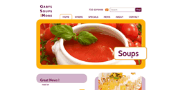 Desktop Screenshot of gabyssoups.com
